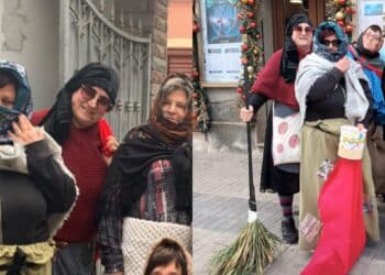Samassi: elfi e befane per portare cioccolati, caramelle e allegria agli anziani