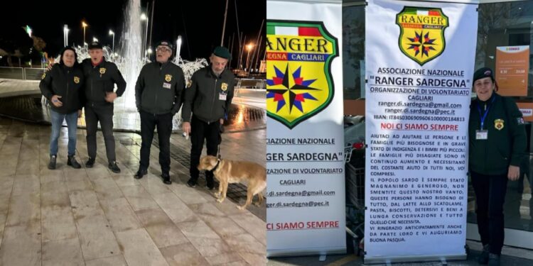 Cagliari, i Ranger di Sardegna uniti per il prossimo e anche poeti