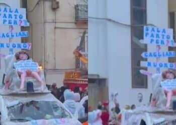 Il punto nascita assente diventa un carro allegorico: a Lanusei la protesta in formato Carnevale