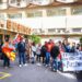 All’Oncologico esplode la contestazione, slogan e striscioni di rabbia: “Fermatevi! Non ammazzate il Businco”