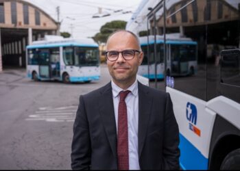 Parla Fabrizio Rodin, neo presidente del Ctm: “Sempe più bus notturni a Cagliari, la flotta sarà ancora più elettrica”