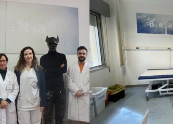 Negli ospedali oncologici l’arte di Manu Invisible, una carezza in ricordo di Giulia Zedda
