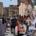 Cagliari letteralmente invasa dai turisti: la Marina e il Poetto affollati da visitatori di tutto il mondo