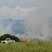 Siliqua, primo incendio di una stagione che si prospetta bollente