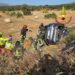 Pauroso incidente stradale a Dorgali, violentissimo frontale fra due auto: un morto e tre feriti