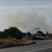 Selargius, un grosso incendio minaccia le case: alte fiamme alimentate dal forte vento