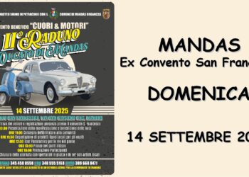 Al via domenica 14 Settembre l’evento benefico “Cuori & Motori”, II° Raduno Ducato di Mandas