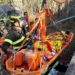 Donori, esce di strada e finisce in una scarpata: salvato dai vigili del fuoco