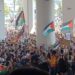 Il corteo pro Palestina manda in tilt il traffico a Cagliari: paralizzate via Roma e strade limitrofe