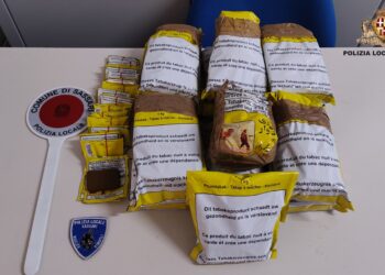 Sassari, 12 chili di tabacco di contrabbando sequestrati dalla Polizia locale