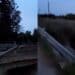 Serramanna, guard rail divelto e segnaletica assente nella strada di collegamento alla Sp 196