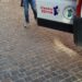 Cagliari, marciapiede trappola per i cittadini: anche oggi una caduta e l’arrivo dell’ambulanza