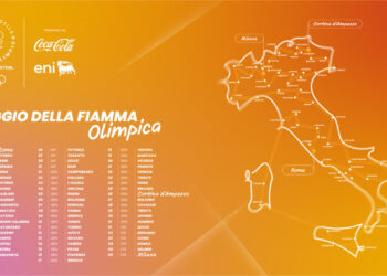 La fiamma olimpica dei giochi di Milano Cortina 2026 illuminerà anche la Sardegna