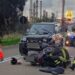 Scontro sulla Ss 195 a Sarroch, grave un motociclista