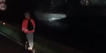 Monopattino senza luci sulla statale 130: “L’ho visto per miracolo, poteva finire in tragedia” (VIDEO)