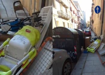 Cagliari, vergogna alla Marina: una discarica a cielo aperto nel cuore della città