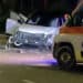 Cagliari, paura in viale Monastir: auto contro camion dei rifiuti, una persona ferita