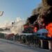 Cagliari, paura al molo Sant’Efisio: pauroso incendio su un peschereccio