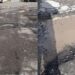 Cagliari, buche e voragini nello spiazzo in Via Monte Cassino: “Criticità allarmanti”