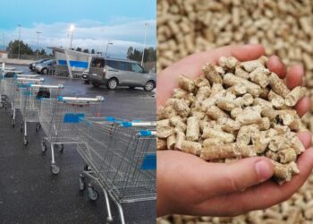 Pellet introvabile anche nel Medio Campidano, tutti in fila  per aggiudicarsi uno o più sacchi del ricercato combustibile