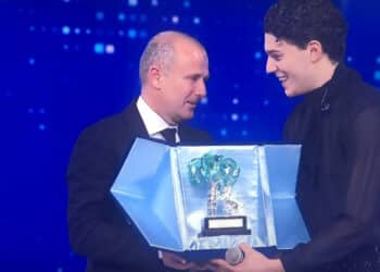 Nicolò Filippucci vince Sanremo Giovani