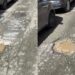 Quartu, buche e voragini in via Liguria fanno esplodere la rabbia dei residenti