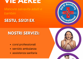 Sestu, open day gratuito dedicato alle manovre di disostruzione delle vie aeree