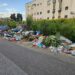 Disastro Cagliari, cumuli di rifiuti in via del Lentisco a Pirri