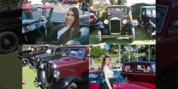 Cagliari, il fascino delle auto d’epoca al molo di Su Siccu -VIDEO