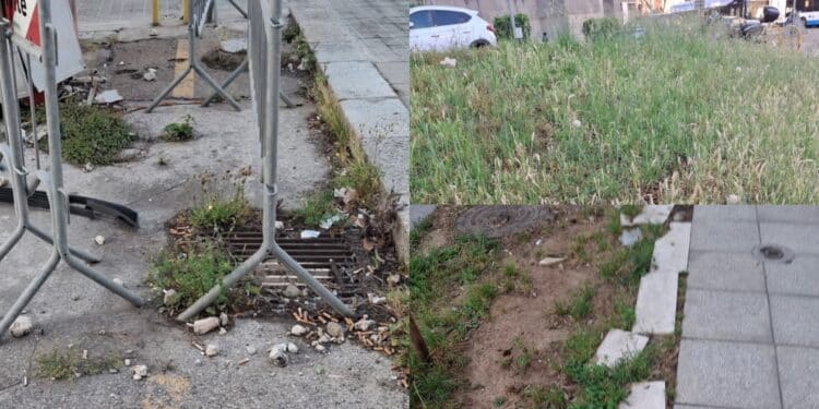 Cagliari, oltre via Roma e il porto una città “abbandonata” tra voragini e strade dissestate