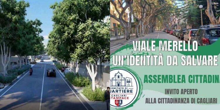 Cagliari, “viale Merello non si tocca”: assemblea pubblica per decidere se ricorrere al TAR