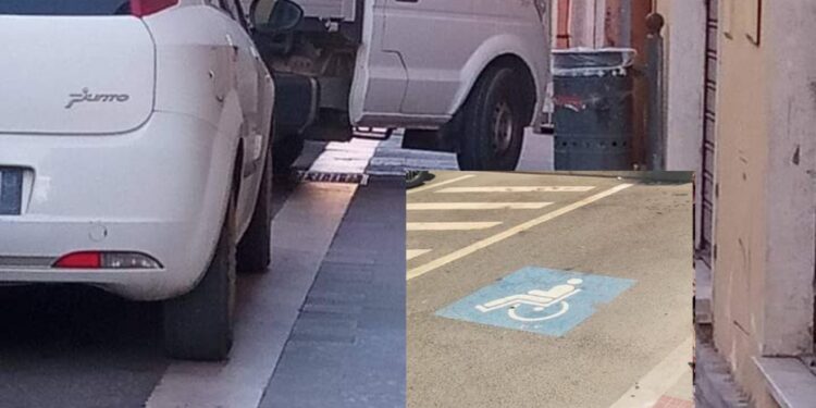 Serramanna, posti auto riservati ai disabili occupati da automobilisti indisciplinati: scattano i provvedimenti