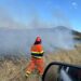 Campi di grano in fiamme a Settimo San Pietro: diversi ettari andati in fumo