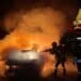 Cagliari, auto in fiamme sulla Ss 554: il conducente riesce a uscire dall’abitacolo e a chiamare i soccorsi