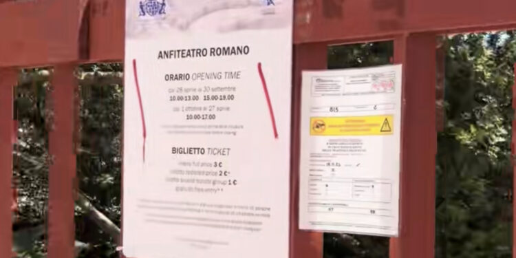Cagliari, arrivano i turisti per l’America’s Cup e trovano la vergogna dell’anfiteatro chiuso (VIDEO)