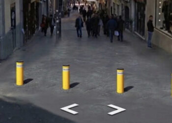 Cagliari, l’idea anti attentati: “Speciali paletti retrattili nelle principali aree pedonali?”