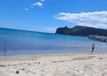 Cagliari, la magia del Poetto che ritorna senza le alghe: via la poseidonia grazie al forte maestrale