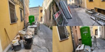 Monserrato, abitanti di via Fedro bloccati da un cantiere privato